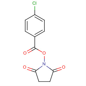 Structure of 2,5-Pyrrolidinedione, 1-[(4-chlorobenzoyl)oxy]-