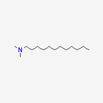 Structure of Amines, C12-18-alkyldimethyl