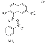 碱性棕 17 [CI 12251] 的化学结构式