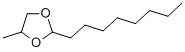 Structure of 4-methyl-2-octyl-1,3-dioxolane