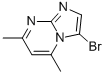Structure of 3-Bromo-5,7-dimethylimidazo[1,2-a]pyrimidine