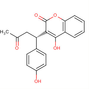 2H-1-Benzopyran-2-one,4-hydroxy-3-[(1S)-1-(4-hydroxyphenyl)-3-oxobutyl]-结构式