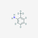 Structure of 2-Toluidine-d7