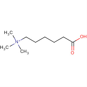 1-Pentanaminium, 5-carboxy-N,N,N-trimethyl-结构式