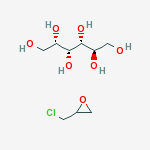 Structure of d-Glucitol, reaction products with epichlorohydrin
