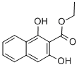 Structure of Ethyl-1,3-dihydroxy-2-naphtoate