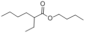 Structure of 2-ETHYLHEXANOIC ACID N-BUTYL ESTER
