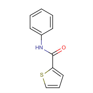 Structure of 2-Thiophenecarboxamide, N-phenyl-