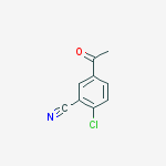 Structure of 5-Acetyl-2-chlorobenzonitrile