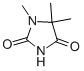 Structure of 1,5,5-TRIMETHYLHYDANTOIN