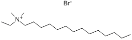 Structure of Tetradecyldimethylethylammonium bromide