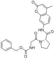 Structure of Z-GLY-PRO-AMC
