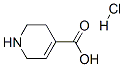 Structure of 1,2,3,6-tetrahydro-4-pyridinecarboxylic acid hydrochloride