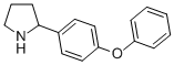 Structure of 2-(4-PHENOXYPHENYL)-PYRROLIDINE