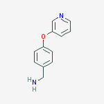 Structure of BENZENEMETHANAMINE, 4-(3-PYRIDINYLOXY)-