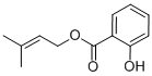 Structure of 3-methyl-2-butenyl salicylate
