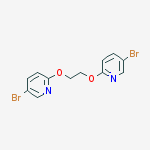 Structure of 1,2-bis(5-bromopyridin-2-yloxy)ethane
