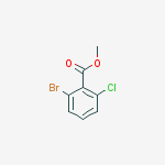 Structure of Methyl 2-bromo-6-chlorobenzoate