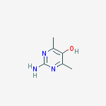 PYRIMIDIN-5-OL,2-AMINO-4,6-DIMETHYL-结构式