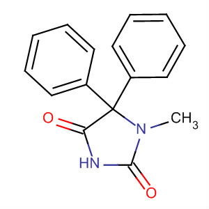 Structure of 1-Methyl-5,5-diphenylimidazolidine-2,4-dione