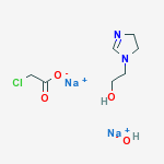 Structure of Acetic acid, 2-chloro-, sodium salt (1:1), reaction products with 4,5-dihydro-1H-imidazole-1-ethanol 2-norcoco alkyl derivs. and sodium hydroxide