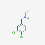 Structure of N-(3,4-dichlorobenzyl)ethanamine