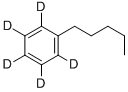 Structure of N-PENTYLBENZENE-2,3,4,5,6-D5