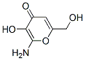 2-(Aminomethyl)-5-hydroxy-4H-pyran-4-one结构式