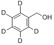 Structure of BENZYL-2,3,4,5,6-D5 ALCOHOL