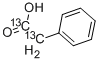 苯乙酸-Α,Β-13C2 的化学结构式