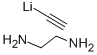Structure of Lithium acetylide ethylenediamine complex