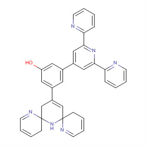 Structure of Phenol, 3,5-bis([2,2':6',2''-terpyridin]-4'-yl)-