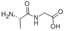Structure of H-ALA-GLY-OH