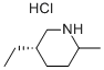 Structure of (5S)-5-ETHYL-2-METHYLPIPERIDINE HYDROCHLORIDE
