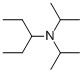 Structure of N,N-DIISOPROPYL-3-PENTYLAMINE
