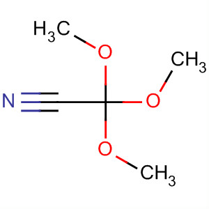 Structure of Acetonitrile, trimethoxy-