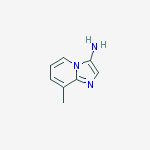 Structure of 3-AMINO-8-METHYLIMIDAZO[1,2-A]PYRIDINE