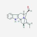 Structure of (15alpha,16xi,19E)-sarpagan-17-al