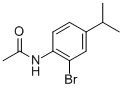 N-(2-BROMO-4-ISOPROPYL-PHENYL)-ACETAMIDE结构式