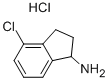 Structure of 4-CHLORO-INDAN-1-YLAMINE HYDROCHLORIDE
