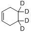 Structure of CYCLOHEXENE-4,4,5,5-D4