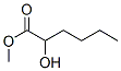 Chemical structure of methyl 2-hydroxyhexanoate