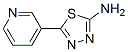 Structure of 5-PYRIDIN-3-YL-[1,3,4]THIADIAZOL-2-YLAMINE