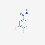 Structure of 3-FLUORO-4-METHYL-PHENYL-HYDRAZINE