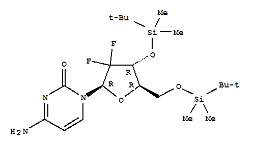 Structure of DTBS-GEMCITABINE