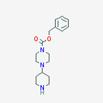 Structure of 1-CBZ-4-(PIPERIDIN-4-YL)-PIPERAZINE