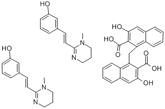 Structure of OXANTEL PAMOATE