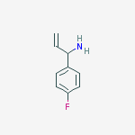 Structure of Benzenemethanamine, alpha-ethenyl-4-fluoro- (9CI)