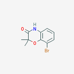 Structure of 8-Bromo-2,2-dimethyl-4H-benzo[1,4]oxazin-3-one