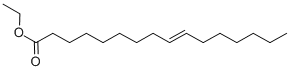 DELTA 9 TRANS HEXADECENOIC ACID ETHYL ESTER结构式